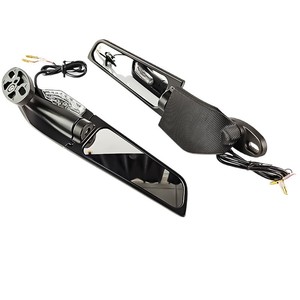 Rétroviseur de moto Qiangye avec clignotant LED, universel, adapté aux motos sportives, protection de sécurité - Product Image 4