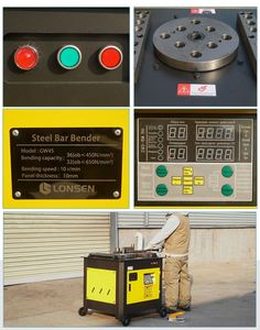 GW45 CNC Steel bar <b>Bending</b> <b>Machine</b> Rebar Bender - Product Image 6