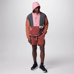 Custom Print Nylon Zip Windproof Track Pullover Windbreaker <b>Jacket</b> <b>Lightweight</b> Vintage 90s Retro Outdoor Running Design Thin - Product Image 5