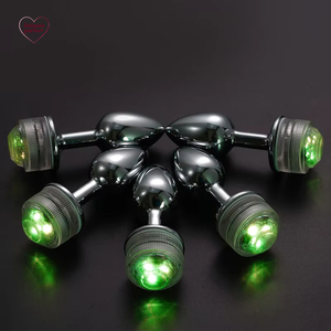 Tapón <span class=keywords><strong>Anal</strong></span> Metálico con Luz LED de Colores, Sin Vibrador, Masturbador para Juegos de Adultos, Dildo <span class=keywords><strong>Anal</strong></span>, Juguetes Eróticos, Artículos Íntimos, Masajeador Vaginal - Product Image 4