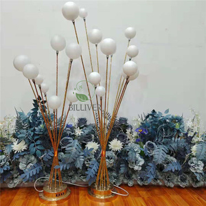 11 cabezales Props Road Lamp Ornament Luminous <span class=keywords><strong>Happy</strong></span> Fruit Tree T Stage Layout telón de fondo boda Luz Decoración eventos FLOWER STAND - Product Image 4