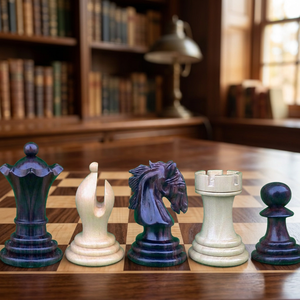 Customizable Premium Quality <b>Wooden</b> <b>Chess</b> <b>Set</b> Artistic Pieces for Children's Play - Product Image 1