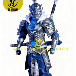 <span class=keywords><strong>3D</strong></span>-Printed EVA <span class=keywords><strong>Overwatch</strong></span> ชุดเกราะเสือสีขาวชุดตัวละครคอสเพลย์เกมชุดสวมใส่ได้ - Product Image 4