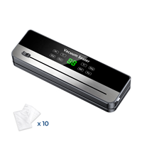 75kPa 120W 30cm 4L/min 8 Modes scellage multi-sacs coupe-sac menage machine sous vide soudeuse emballage alimentaire