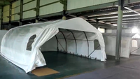 Auvent de garage portable pour deux voitures, résistant au froid, robuste, abri de stationnement pour voiture, tente de stationnement pour voiture, abri pliable pour voiture