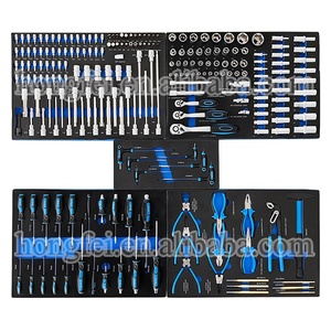 Hộp Công Cụ <span class=keywords><strong>6</strong></span> Ngăn Kéo 675Mm Với Dụng Cụ Sắp Xếp 225 Chiếc Bộ Dụng Cụ Cầm Tay Bộ Công Cụ Cơ Khí Chuyên Nghiệp - Product Image 4