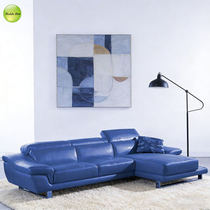<span class=keywords><strong>Divano</strong></span> <span class=keywords><strong>Angolare</strong></span> di Lusso Europeo Arancione in Vendita, Stile Moderno in Pelle PU con Chaise Longue, <span class=keywords><strong>Divano</strong></span> Componibile a L 2293 - Product Image 3
