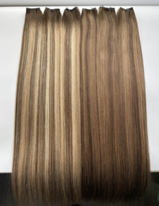 Estensioni per <span class=keywords><strong>capelli</strong></span> Genius Weft senza cuciture, senza punti appuntiti e confortevoli per cuoio capelluto sensibile - Product Image 5