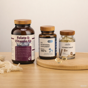 Pot en verre ambré pour suppléments nutritionnels Bouteille de suppléments de vitamines de santé de qualité alimentaire Capsule avec bouchon Woonde ou bouchon en métal - Product Image 6