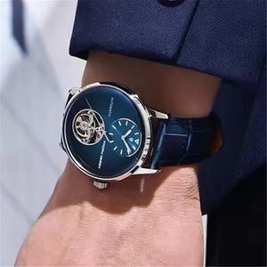 Reloj Mecánico Tourbillon Pagani Design 1796, Nuevo Modelo para Hombre, de Acero Inoxidable, Automático, con Correa de Cuero PU Luminosa - Product Image 2