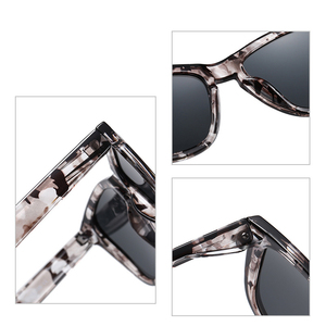 Vente en gros de lunettes de soleil rétro classiques carrées HD de créateur de marque lunettes de soleil vintage polarisées pour hommes vert <span class=keywords><strong>blanc</strong></span> cadre rouge clair - Product Image 6