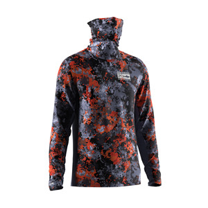Chemise de pêche légère pour homme avec masque intégré, protection UV et panneaux latéraux en mesh pour la pêche et le camping - Product Image 3