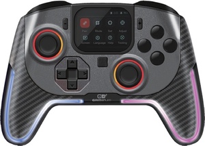 Control de Juego GAMINJA de Alta Gama con Pantalla, Luz RGB, Giroscopio de 6 Ejes, Botón Turbo, Joystick Inalámbrico <span class=keywords><strong>para</strong></span> Switch 2 - Product Image 2