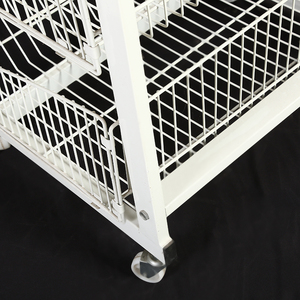 <span class=keywords><strong>Yiwu</strong></span> Nóng Hơn single-side năm lớp kim loại cấu trúc lưới hiển thị đứng với bánh xe - Product Image 5