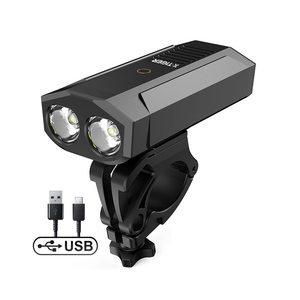 Juego <span class=keywords><strong>de</strong></span> luces delanteras para bicicleta, faro LED recargable vía USB, linterna para ciclismo - Product Image 6
