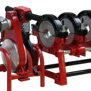 Máquina de fusión a tope de tubería manual portátil, con soldaduras de <span class=keywords><strong>40</strong></span>-160mm, tubos de PE/<span class=keywords><strong>PPR</strong></span>/PB/PVDF - Product Image 1