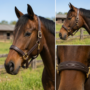Fournisseur de harnais pour chevaux en cuir naturel de qualité supérieure, marque privée, de Divine International Uttar Pradesh - Product Image 2