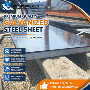 Placa de Acero Galvanizado DX52D SGCC Minimized Spangle Z30 G/sqm 1.5mm 1250mm ASTM A653 para Componentes Estructurales - Product Image 1