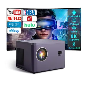 Video Full HD LED Beamer Proyector Wireless Smart Home proiettori interattivi tascabile Pico portatile Android LCD Mini proiettore 4K