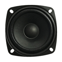 (3-012) Haut-parleur large bande 3 pouces 79 mm 15W/20W 4/8 Ohm, cône en papier, suspension en tissu, portable, haute sensibilité, cadre en fer