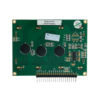 Module LCD graphique 128*64 de remplacement domestique neuf LMC97H436CL, fond vert, police noire, affichage industriel COB 20 broches