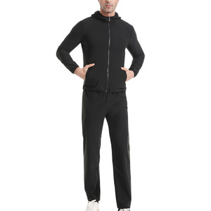 Tuta da <span class=keywords><strong>Sauna</strong></span> <span class=keywords><strong>per</strong></span> Uomo all'Ingrosso, Set da Allenamento di Alta Qualità con Tasche con Zip, Resistente Tuta Fitness da <span class=keywords><strong>Sauna</strong></span> <span class=keywords><strong>per</strong></span> <span class=keywords><strong>Uomini</strong></span> - Product Image 3