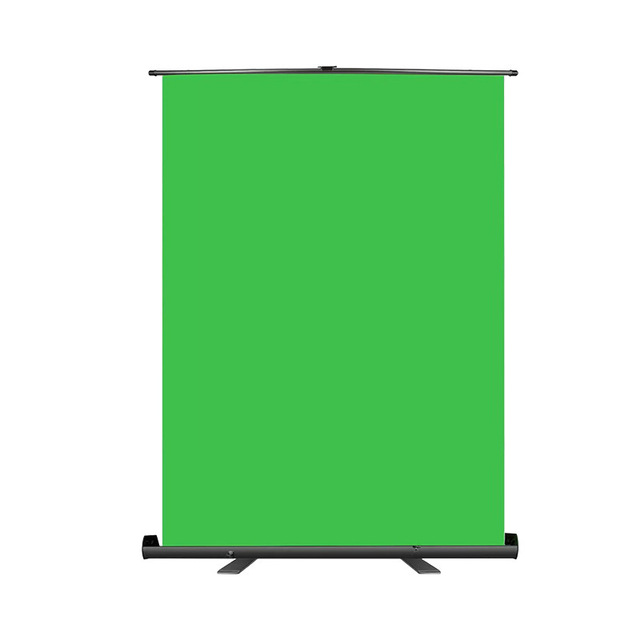Portable 2.5*2.5 Green Screen Small Live Photography Background Collapsible Muslin Fabric Factory Direct Supply Made of Plastic