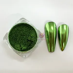 Fashion Green Blue Nail Magic Mirror Powder Resin Pigment 15 Colors