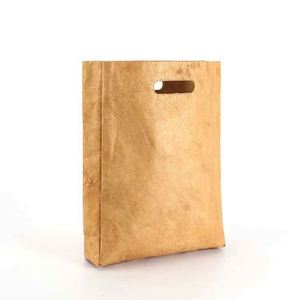 Bolsa Térmica Aislante de Papel Kraft y Aluminio Lavable para Entrega de Comida a Domicilio, Reciclable, para Llevar Comida - Product Image 5
