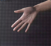 Écran LED transparent flexible P6 P8 P10, écran rideau souple, fenêtre vidéo pliable, haute luminosité, haute transmission