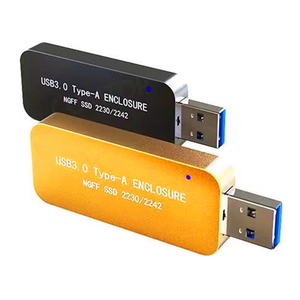 USB3.0 a M.2 NGFF B Key SSD 2230/2242 Adaptador Convertidor <span class=keywords><strong>de</strong></span> tarjeta Caja Unidad y <span class=keywords><strong>dispositivos</strong></span> <span class=keywords><strong>de</strong></span> almacenamiento - Product Image 1