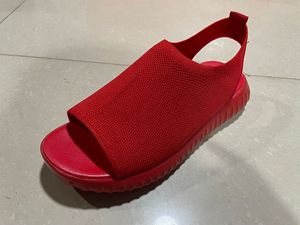 Sandales compensées de sport respirantes pour femmes, nouveauté été, grandes sandales de plage - Product Image 6