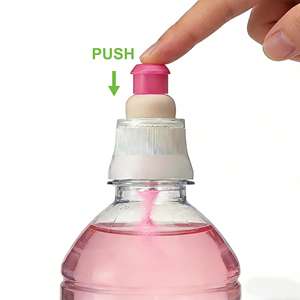 Botella de Polvo con Dispensador de Bebidas Sólidas con Sabor a Café, Innovadora, Portátil <span class=keywords><strong>para</strong></span> Viajes, Material Tritan Ecológico - Product Image 4