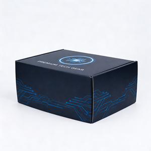Caja de Embalaje para Productos Electrónicos 3C, Caja de Cartón Corrugado Tipo B y E, Opción de Cierre Automático, Fabricante Personalizado - Product Image 2