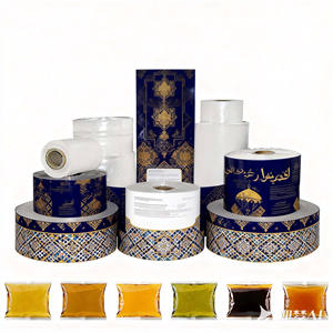 Rollo de Película Laminada Impresa Personalizada de Alta Resistencia, Grado Alimenticio, para Máquina Automática de Llenado y Sellado - Product Image 1