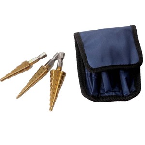 Step Drill Bits 3-12 4-12 4-20mm Hex Shank Titanium Plated Pagoda Drill For Metal Wood Plastic - Product Image 4