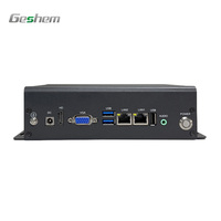 Computadora Integrada de Diseño Compacto, Silenciosa y sin Ventilador, con CPU Intel para Personalización OEM, Carcasa de PC Industrial de Alta Confiabilidad