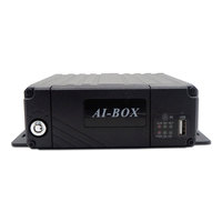 Adas Dms BSD 1080p 4CH Mobile DVR Support 4G Wifi GPS MDVR Kit avec caméra enregistreur pour voiture, bus, camion, véhicules