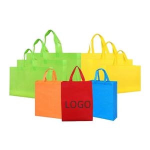 Custom Logo Retail <b>Printed</b> Eco-Friendly Laminated Grocery Nonwoven Bag Gift Cloths Packaging Bag Non Woven Tote Shopping Bag - Product Image 1