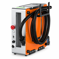 Machine de nettoyage au laser pulsé compacte 200W à prix d'usine pour l'élimination de la rouille et le décapage de la peinture sur site