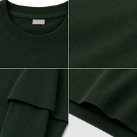 Sweat-shirt à col rond surdimensionné pour homme, personnalisable avec logo et impression, en coton épais, couleur unie, style streetwear décontracté, vente en gros OEM ODM
