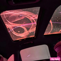 Luz Ambiental de Techo Panorámico con Efecto Cielo Estrellado para Clase E W214 W213, Tira LED para Techo Estrellado MBUX