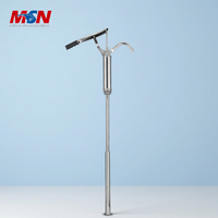 Pompa Bahan Bakar Manual Universal MSN 1M Suction 0.33L/Stroke BSP 2 Inch Adapter Peralatan Bahan Bakar Industri