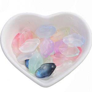 Pétalos de Flor de Durazno de Cristal, Accesorios para Manualidades, Horquillas Hechas a Mano, Materiales para la Elaboración de Tocados Hanfu, Primavera 2024, Origen Yiwu - Product Image 3