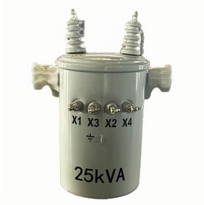 単相10Kva-25Kvaオイル浸し円筒形変圧器調整可能出力480v/440v入力6kvポールマウント - Product Image 2