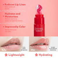 Gloss à Lèvres Volumateur Rose Pailleté Brillant Végétalien Nœud Mignon, Marque Privée Naturel Végétalien, Vente en Gros, Gloss Volumateur Extrême