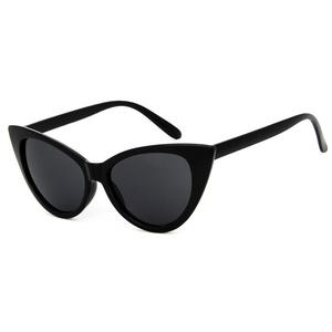 Occhiali da Sole Vintage 2026 Facili da Abbinare per Uomo, Stile Retrò Steampunk a Occhi di Gatto, Specchiati, Alta Qualità con Montatura Nera - Product Image 1