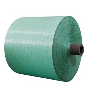 Sac tissé Xincheng en rouleau, vert, 57g, épaisseur standard, livraison express, emballage, sacs tissés en plastique - Product Image 4