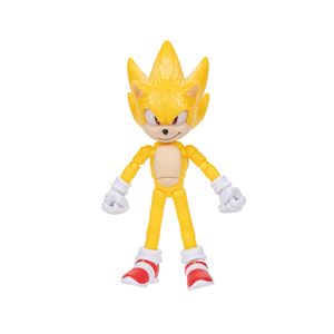 Figura <span class=keywords><strong>de</strong></span> Acción <span class=keywords><strong>de</strong></span> Tails del <span class=keywords><strong>Sonic</strong></span> 3, Juguete Coleccionable Altamente Articulado para Niños y Niñas, 17 cm - Product Image 1