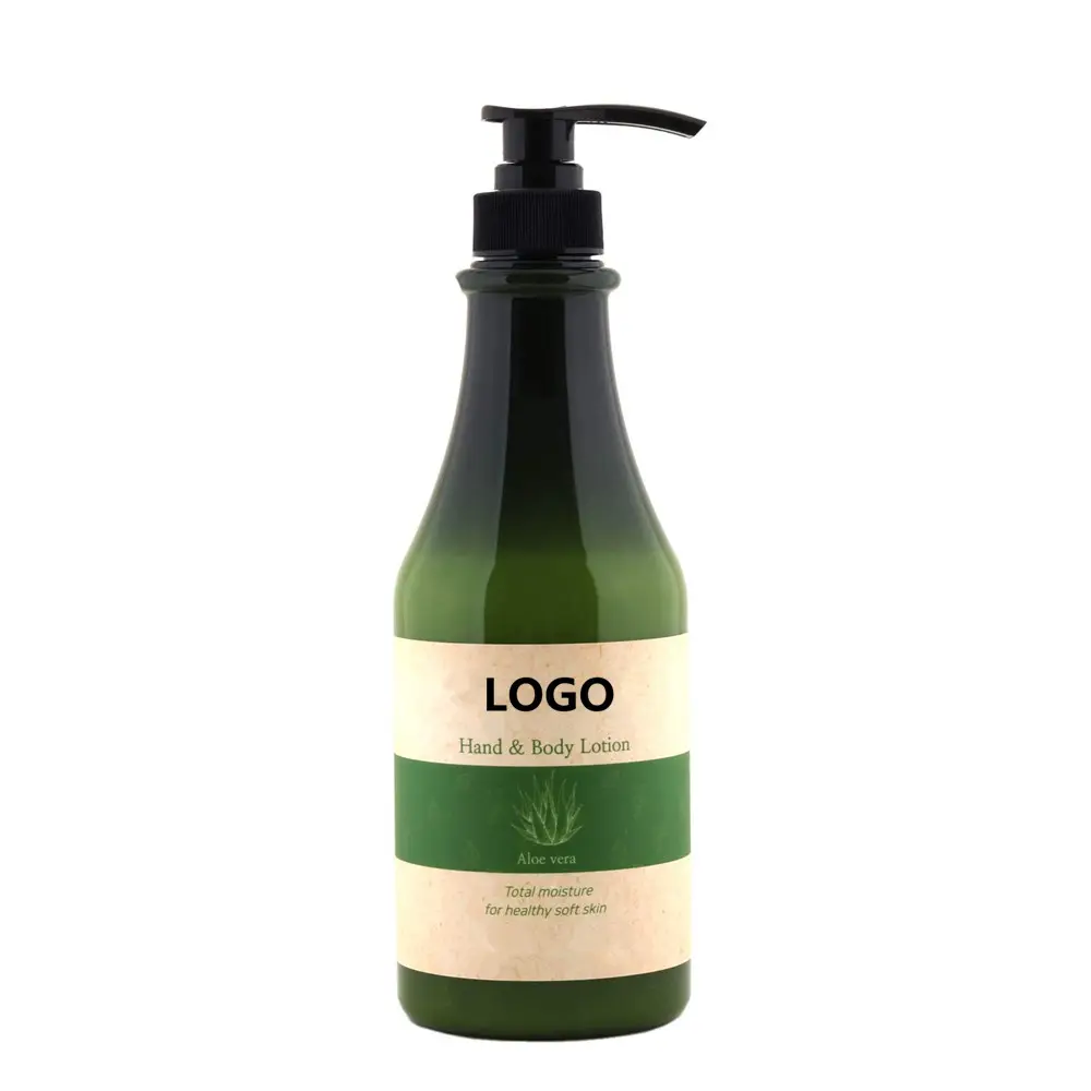 Private Label Organic Skin Nourishing Moisturizing Aloe Vera Hand Body Lotion